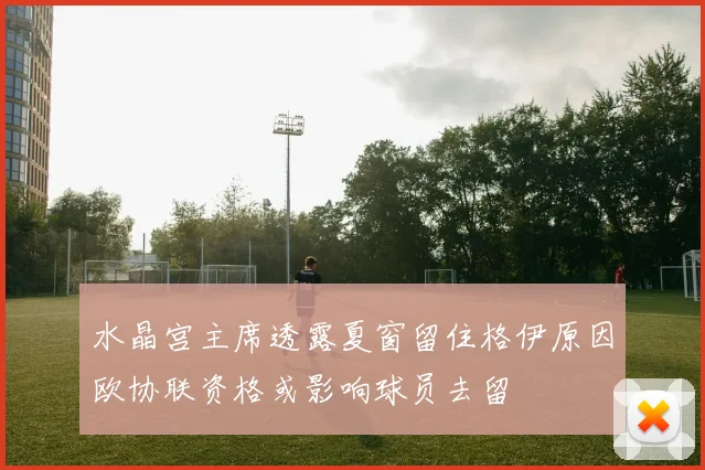 水晶宫主席透露夏窗留住格伊原因欧协联资格或影响球员去留